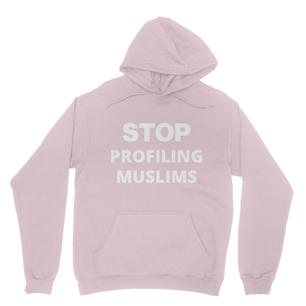 Stop Profiling Muslims Organic Hoodie
