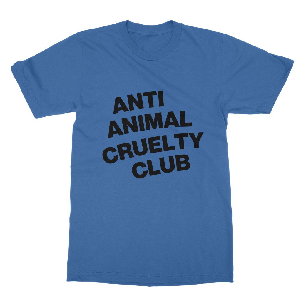 Anti Animal Cruelty Club Organic T-Shirt