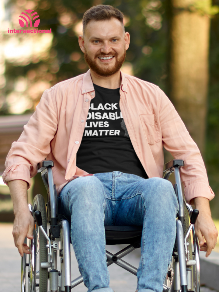 Black Disabled Lives Matter Organic T-Shirt