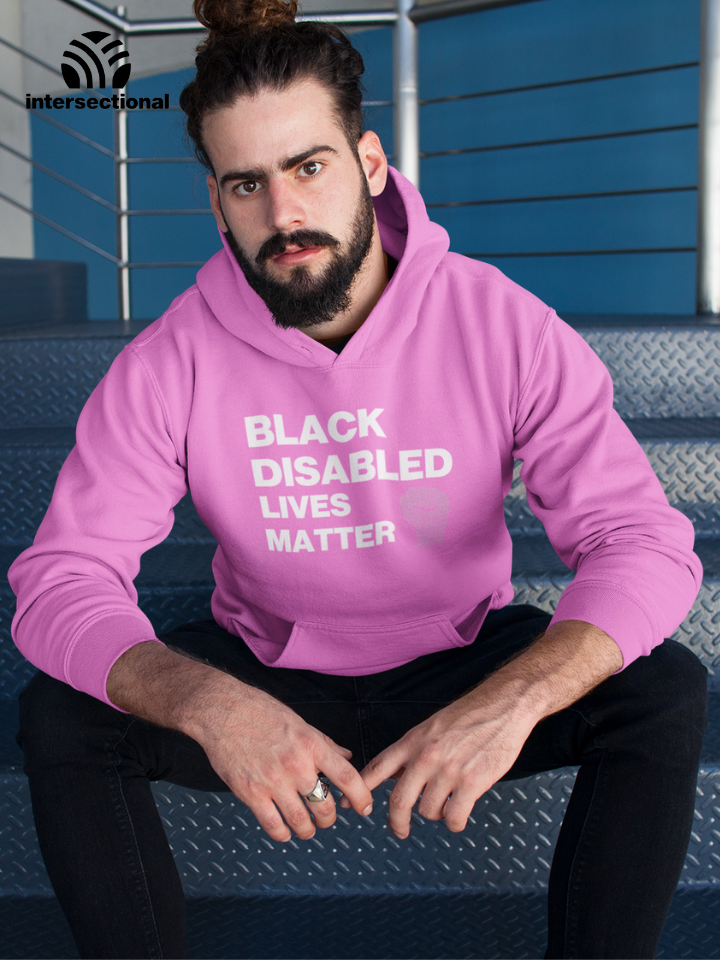 Black Disabled Lives Matter Organic Hoodie