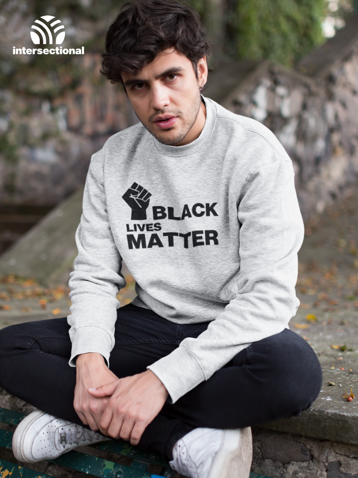 Black Lives Matter Organic Sweatshirt