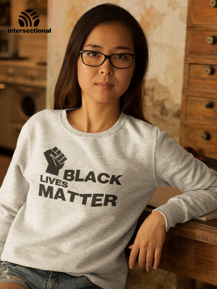 Black Lives Matter Organic Sweatshirt