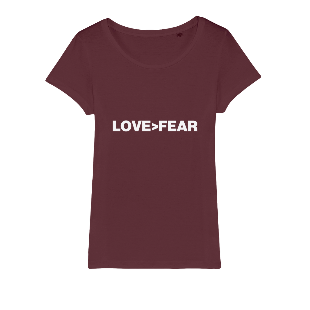 Love>Fear Organic Women's T-Shirt