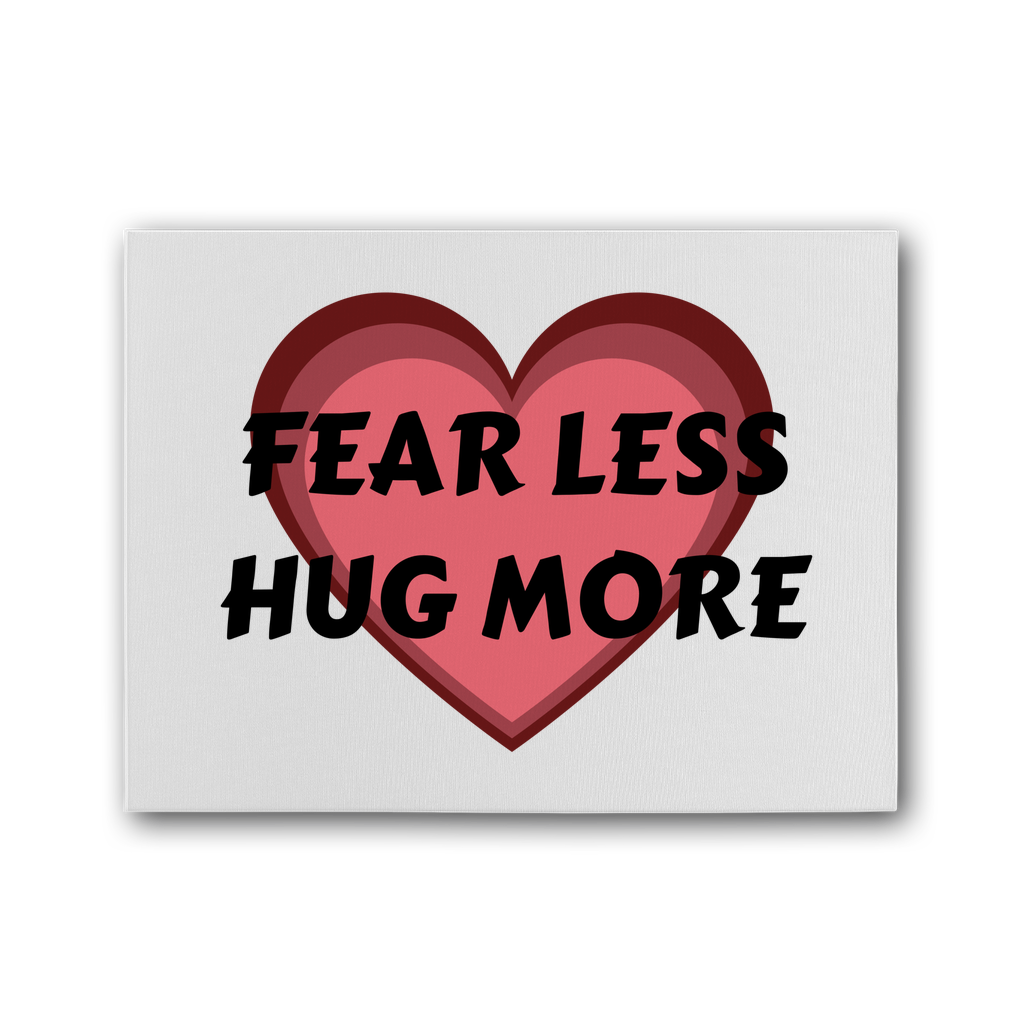 Hug More Premium Stretched Canvas