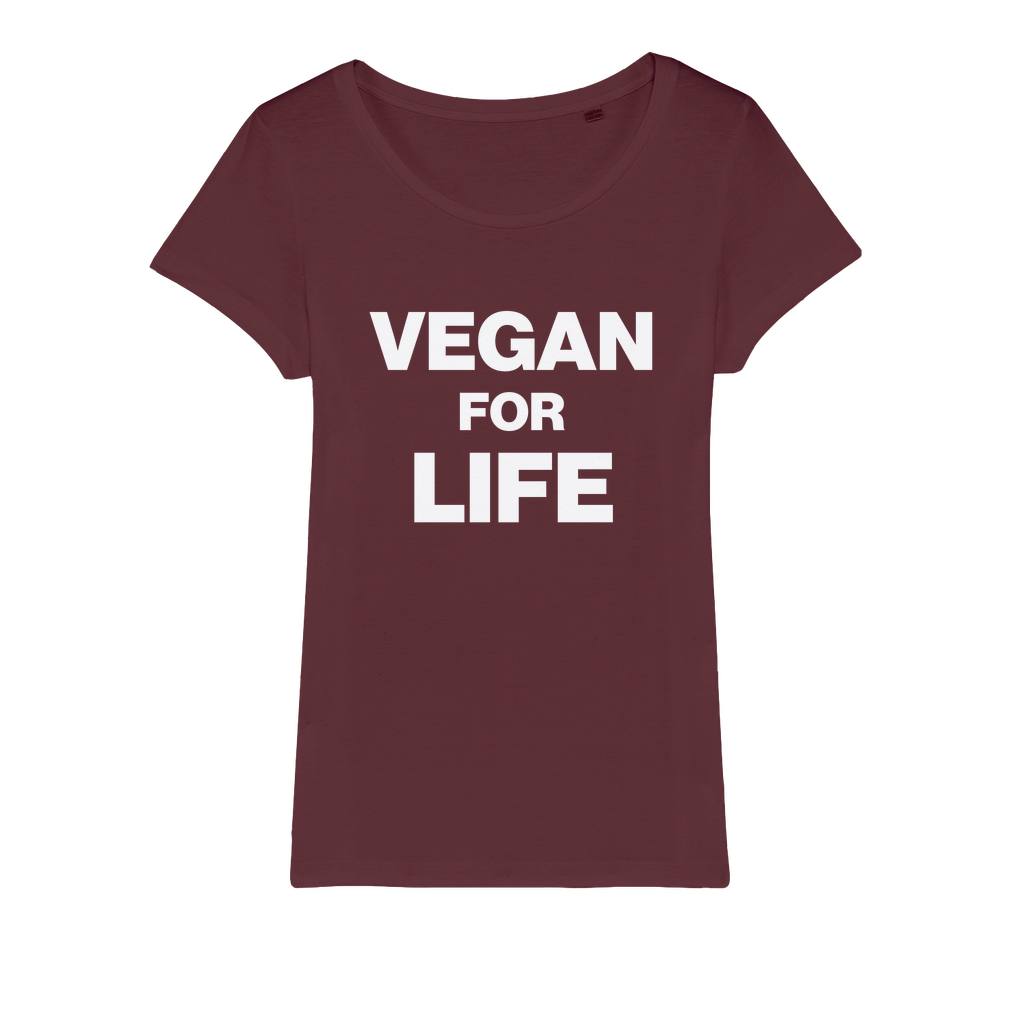 Vegan For Life Organic Women's T-Shirt