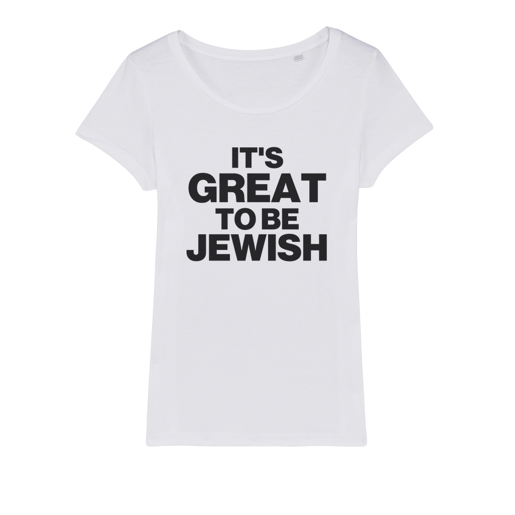 It's Great To Be Jewish Organic Women's T-Shirt