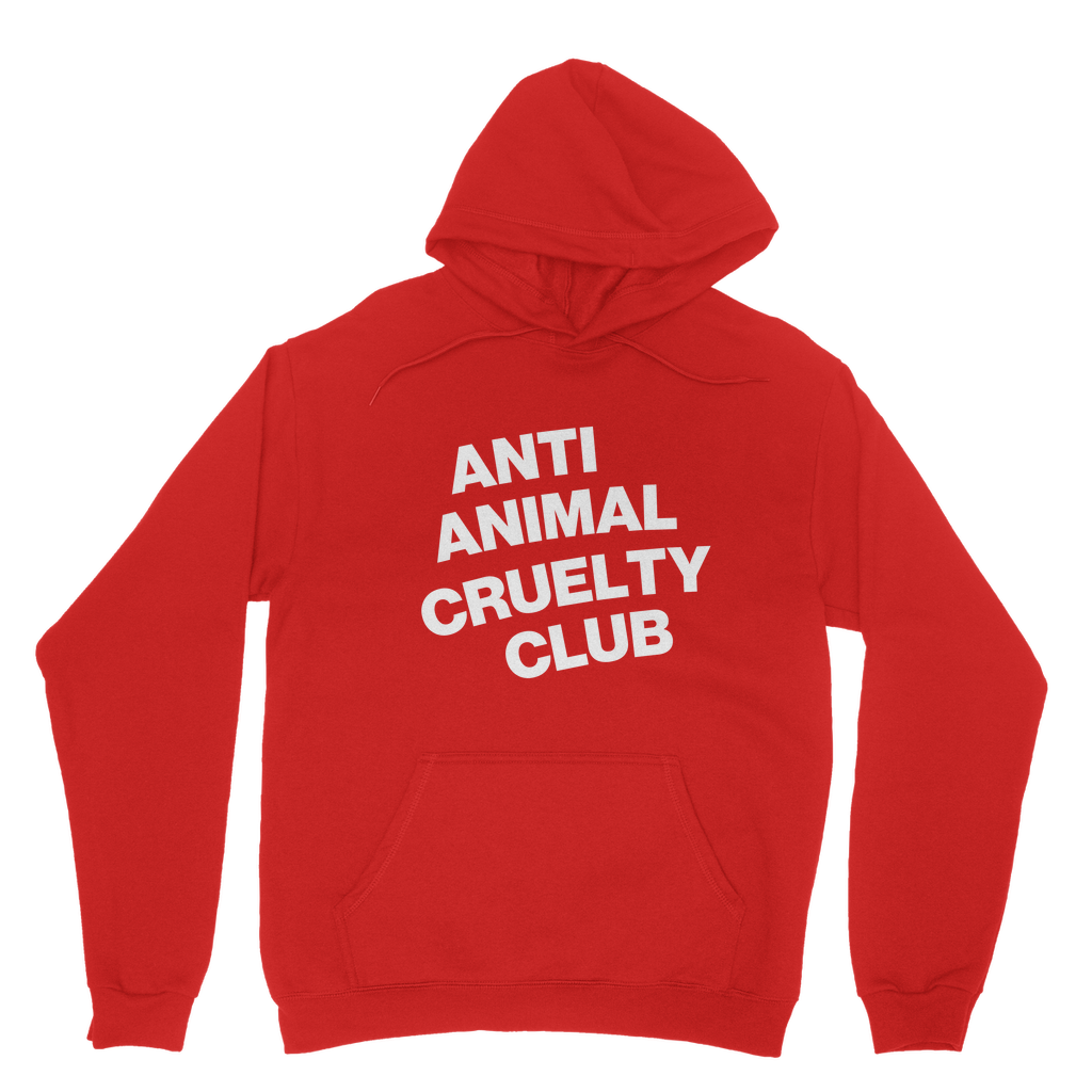 Anti Animal Cruelty Club Organic Hoodie