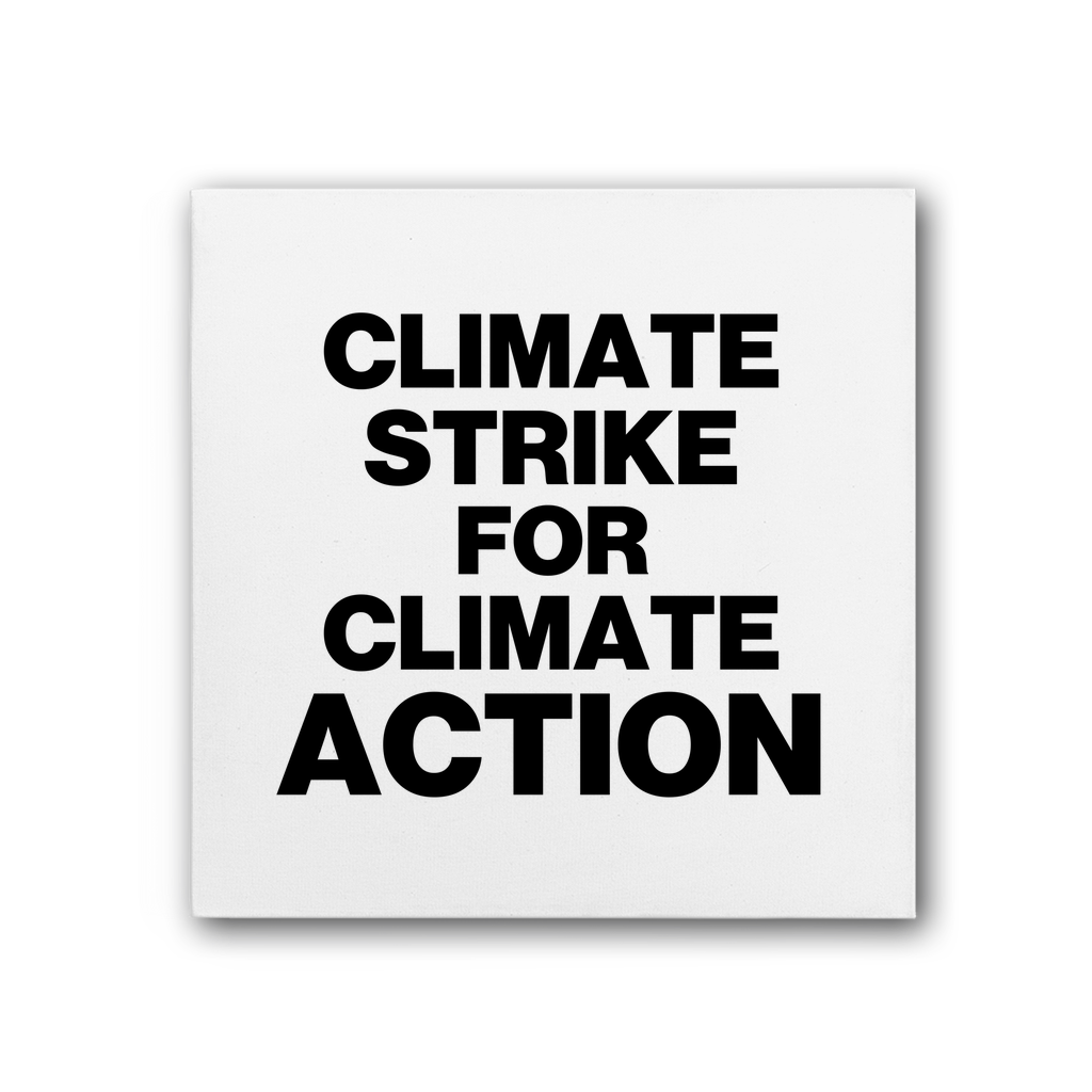 Climate Action Premium Stretched Canvas