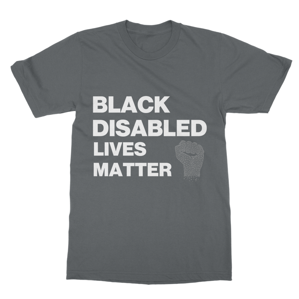 Black Disabled Lives Matter Organic T-Shirt