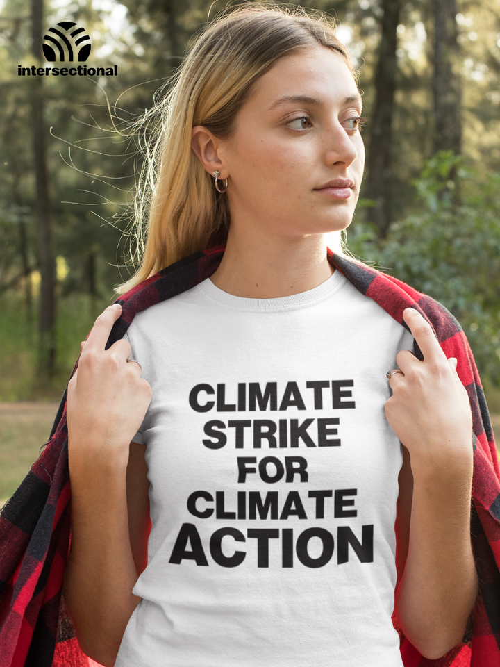 Climate Action Organic Women's T-Shirt