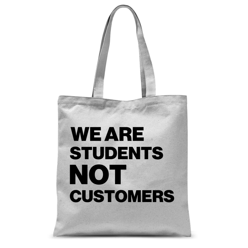 Students Not Customers Classic Tote Bag