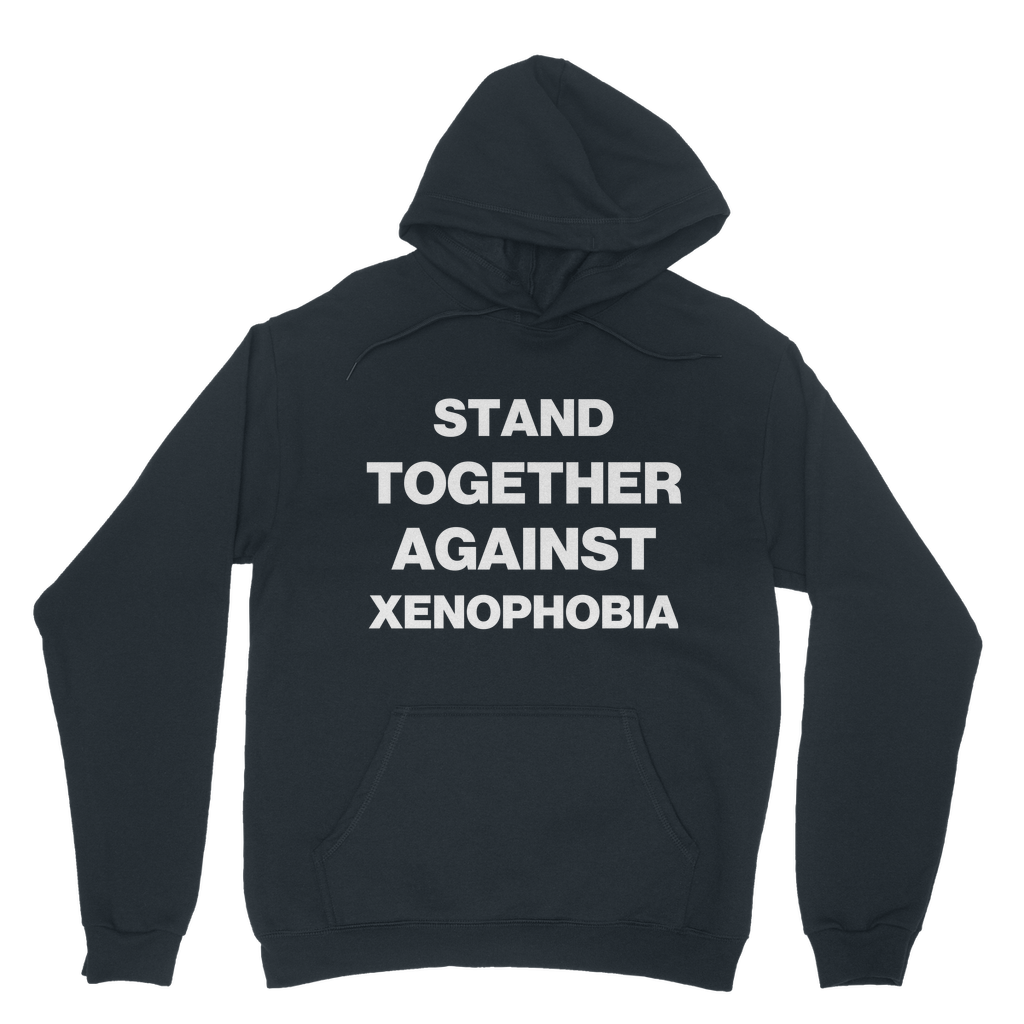 Together Against Xenophobia Organic Hoodie