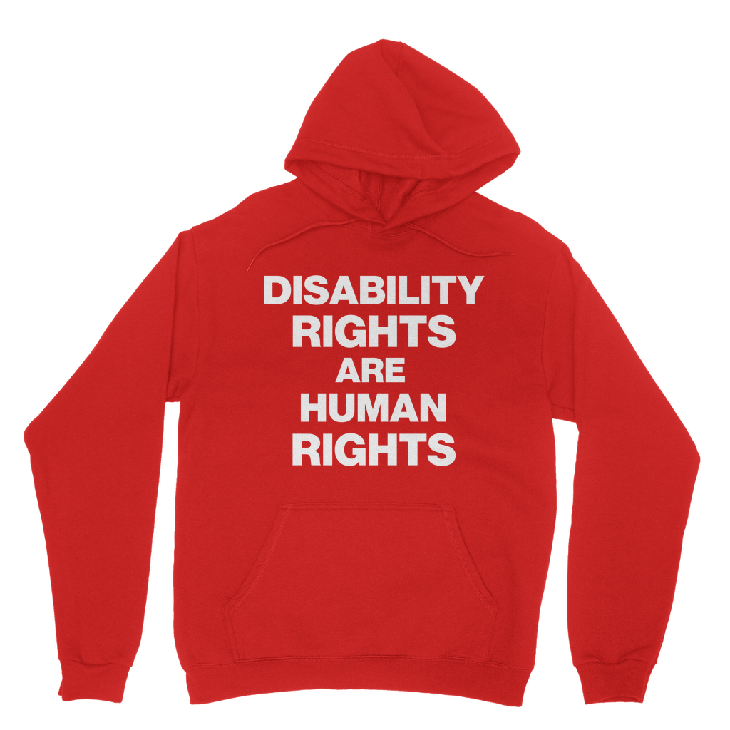 Disability Rights Organic Hoodie