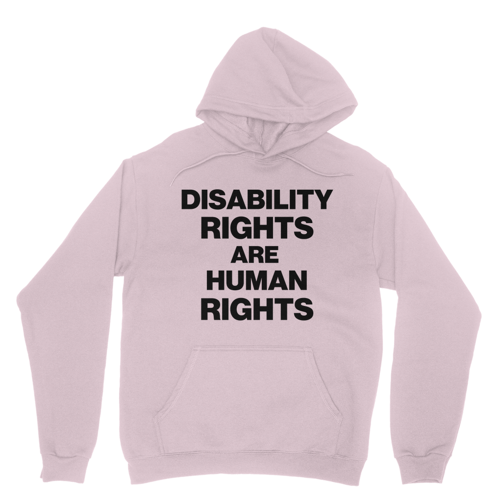 Disability Rights Organic Hoodie