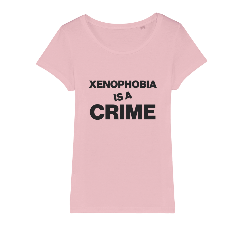 Xenophobia Is A Crime Organic Women's T-Shirt