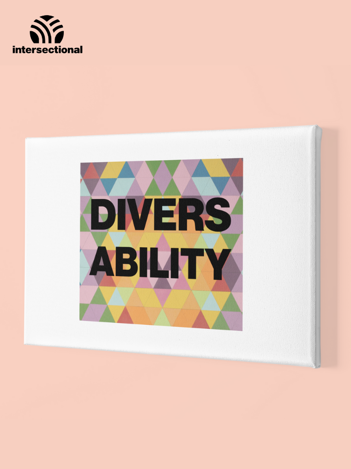 Diversability Premium Stretched Canvas