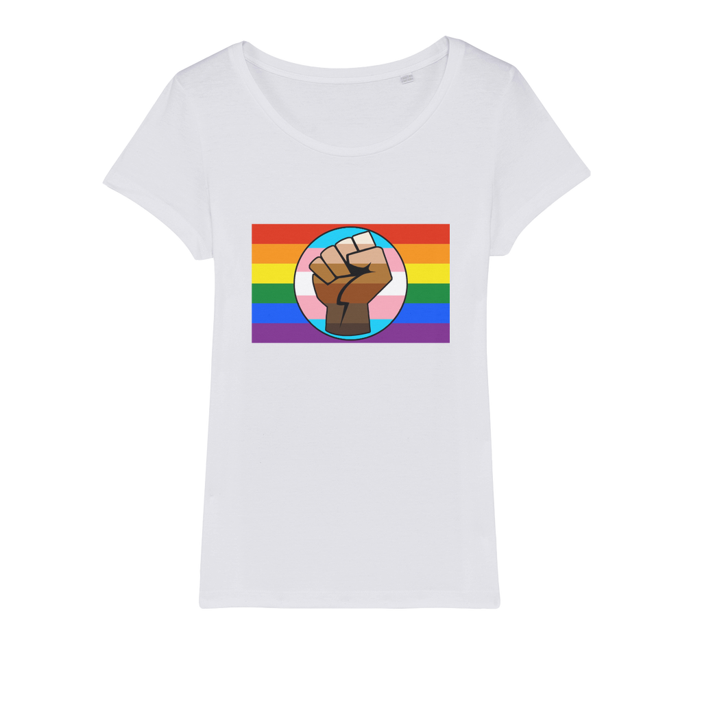 Human Rights Are LGBTQ Rights Organic Women's T-Shirt