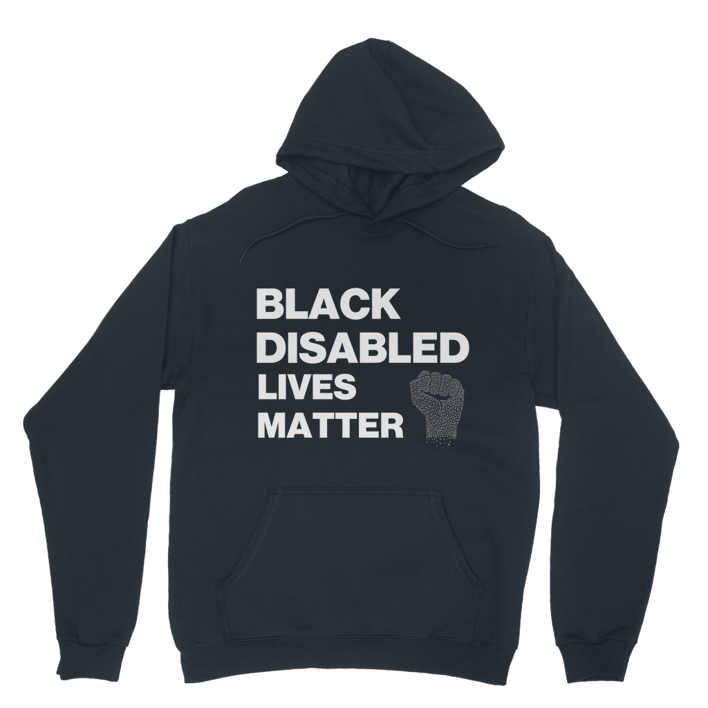 Black Disabled Lives Matter Organic Hoodie