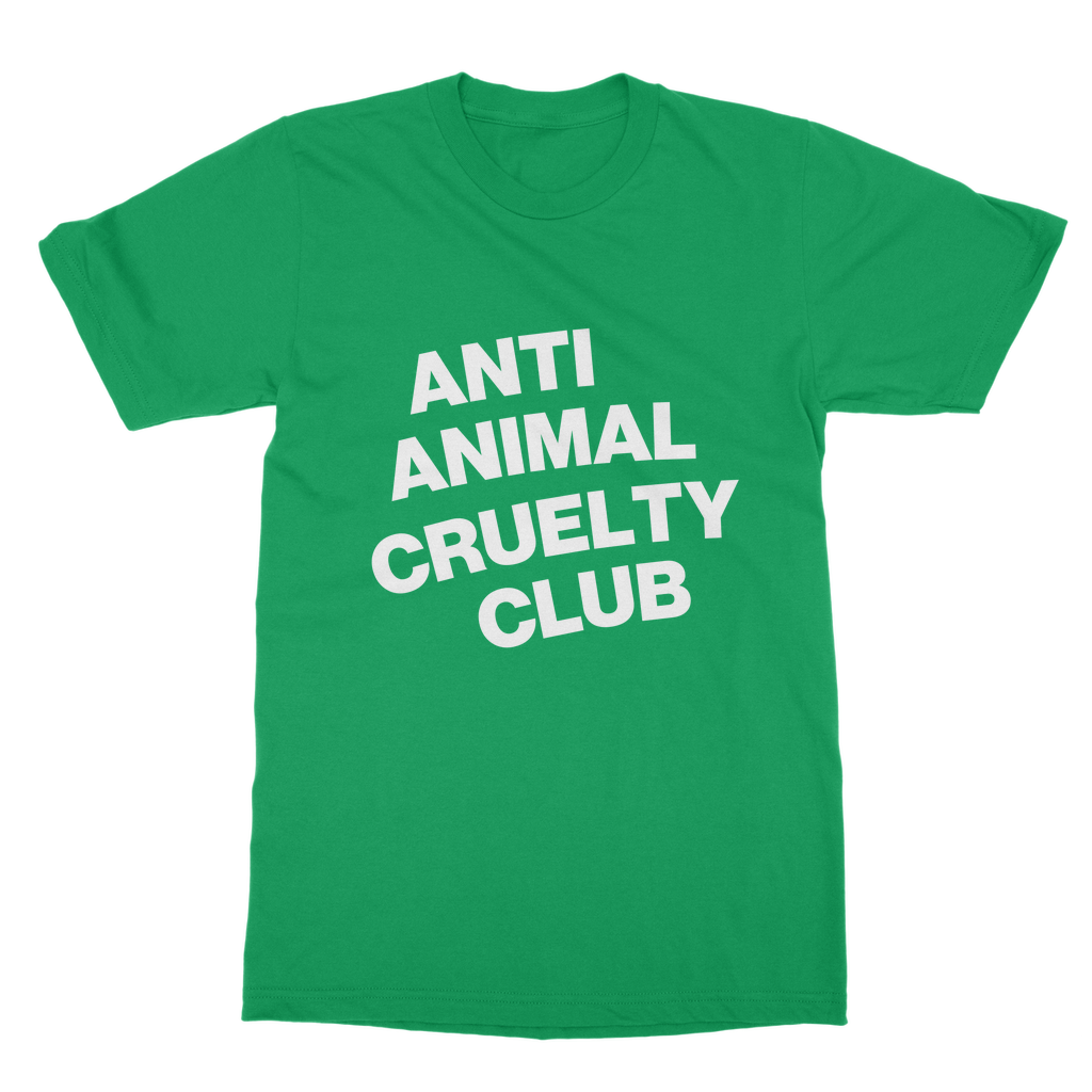 Anti Animal Cruelty Club Organic T-Shirt