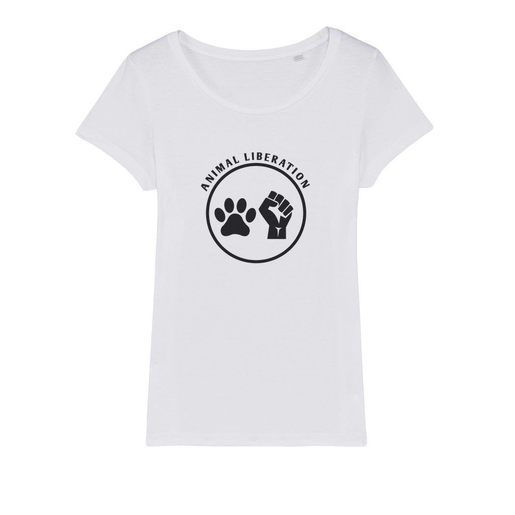 Animal Liberation Organic Women's T-Shirt