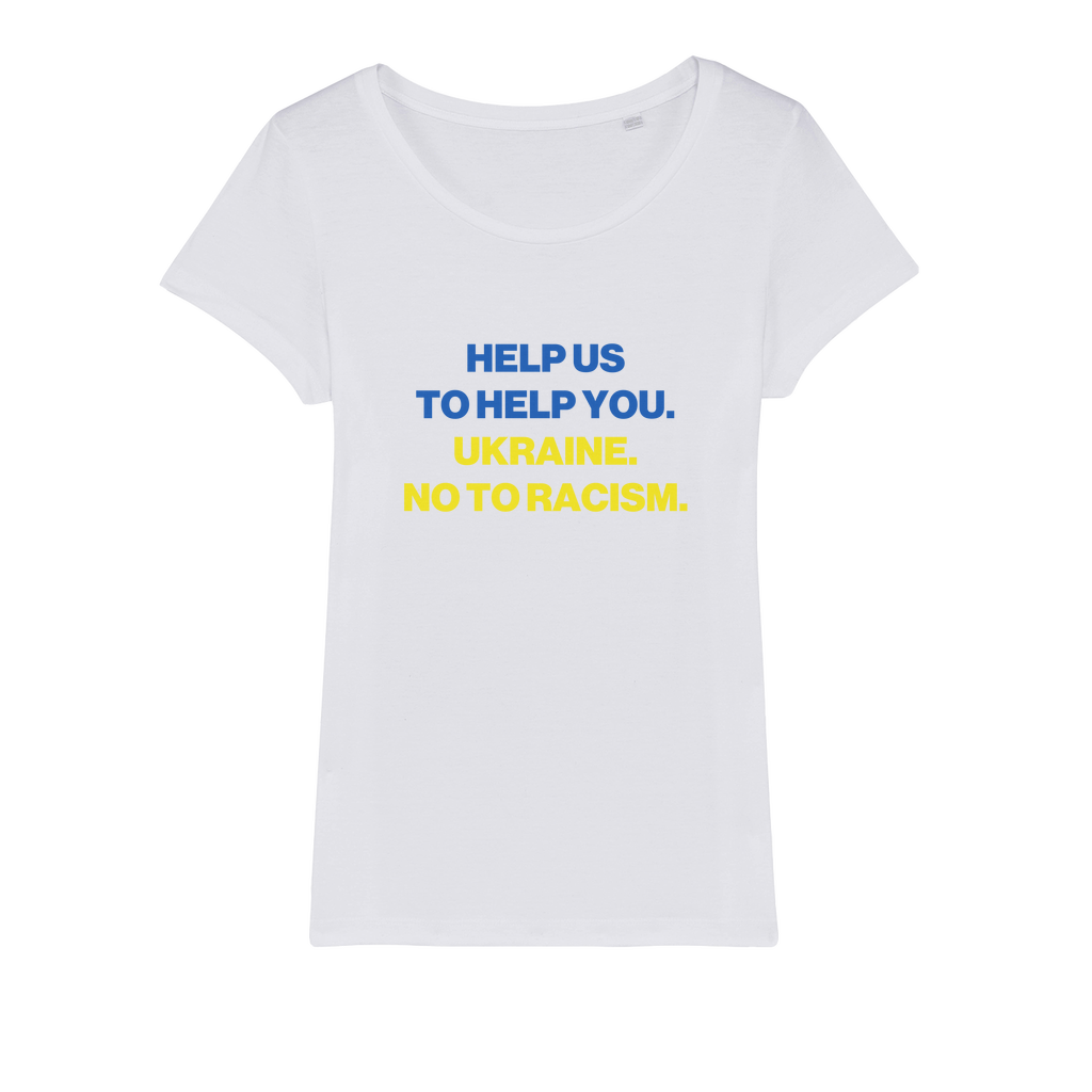 No To Racism Organic Women's T-Shirt