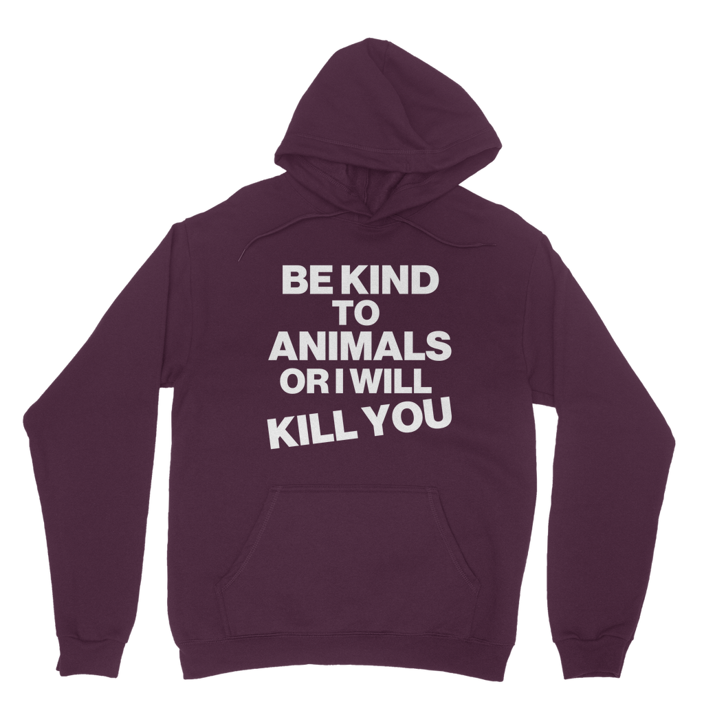Be Kind To Animals Organic Hoodie