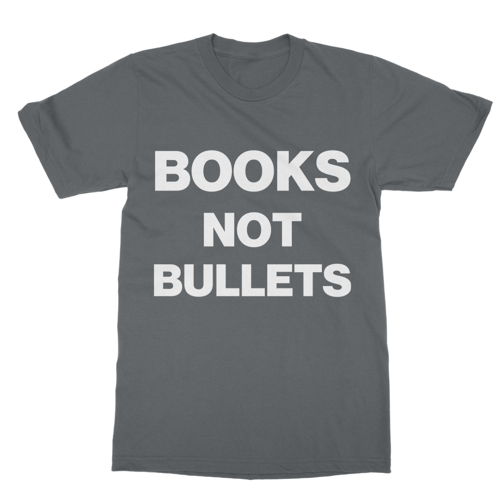 Books Not Bullets Organic T-Shirt