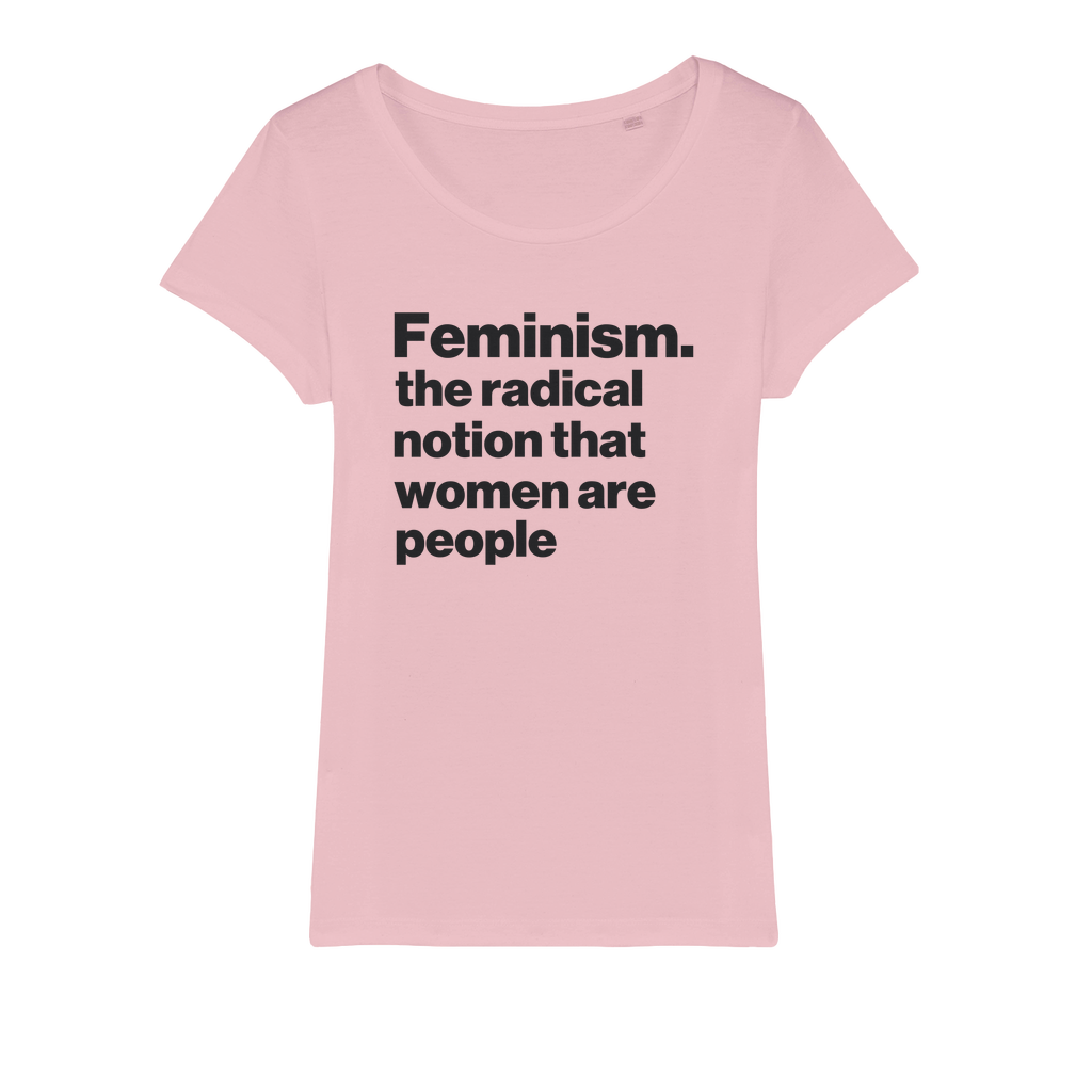 Women Are People Organic Womens T-Shirt