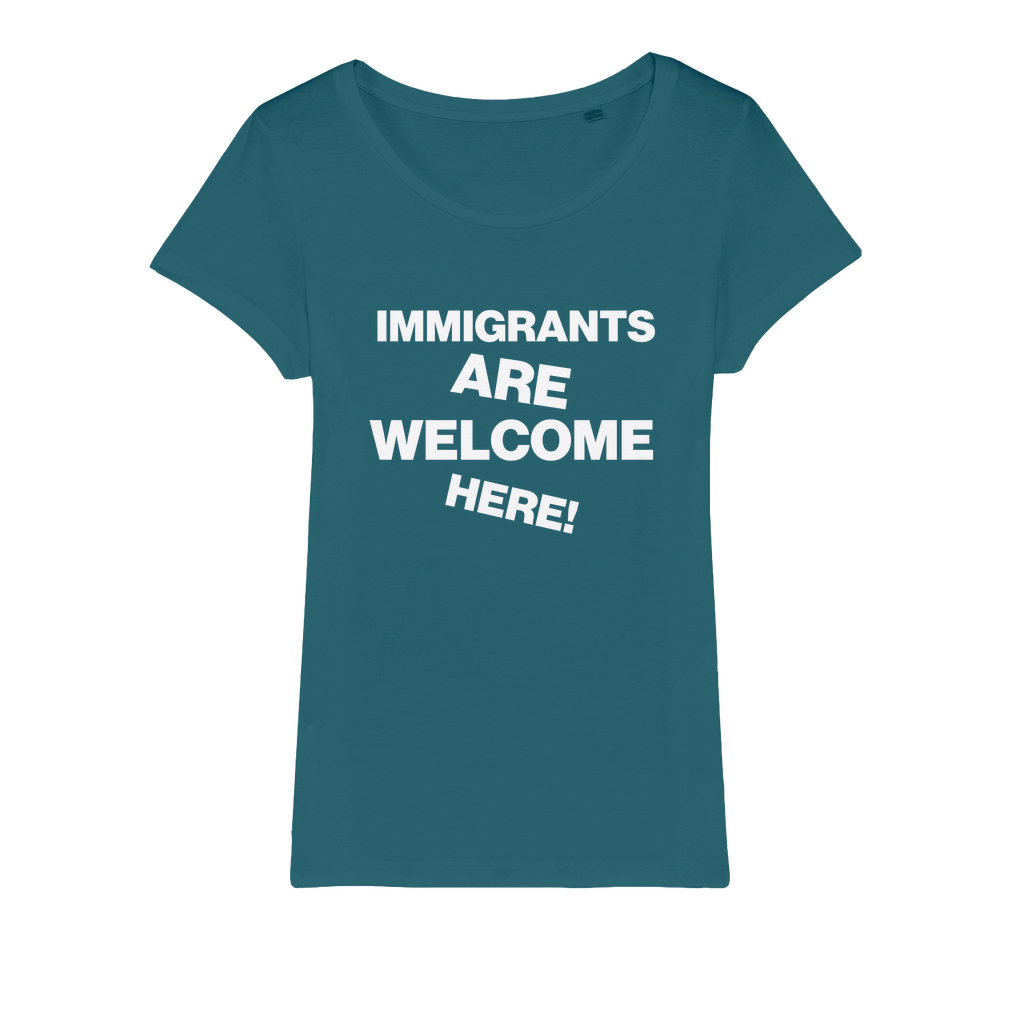 Immigrants Are Welcome Organic Women's T-Shirt