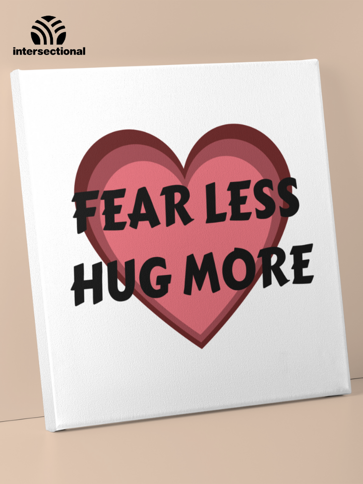 Hug More Premium Stretched Canvas