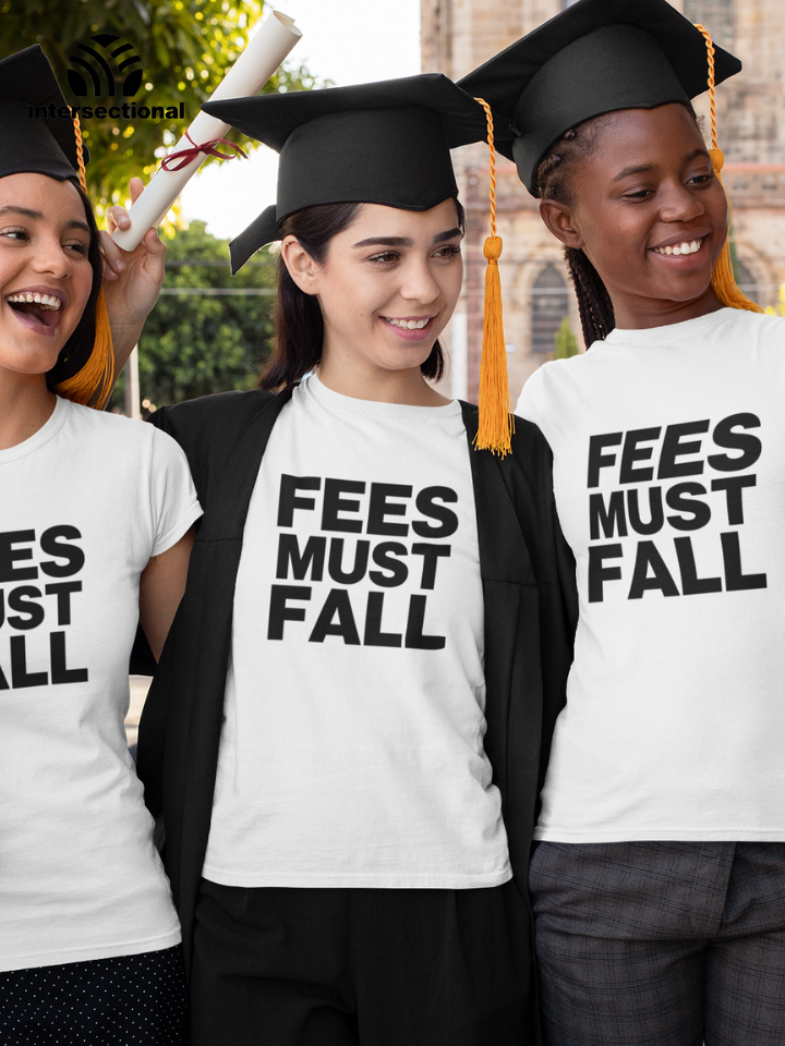 Fees Must Fall Organic Women's T-Shirt