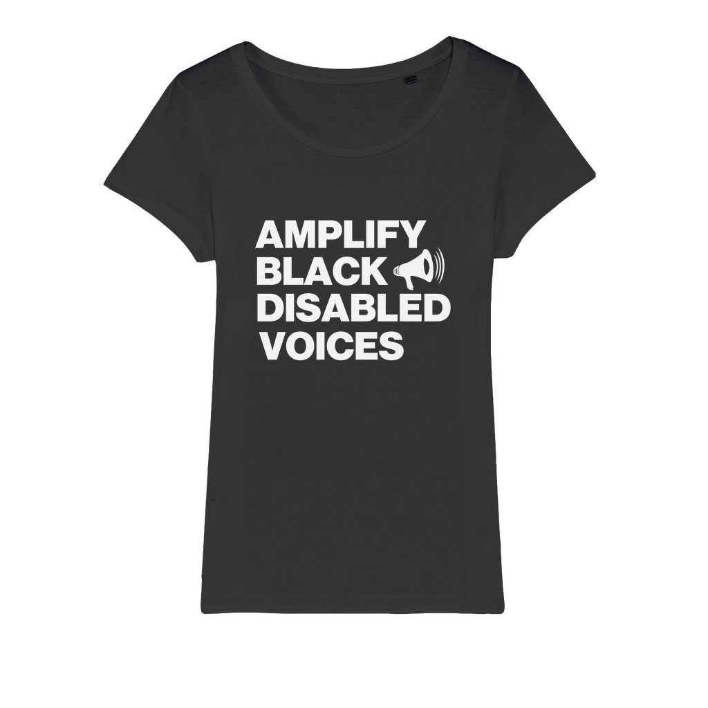 Amplify Black Disabled Voices Organic Women's T-Shirt