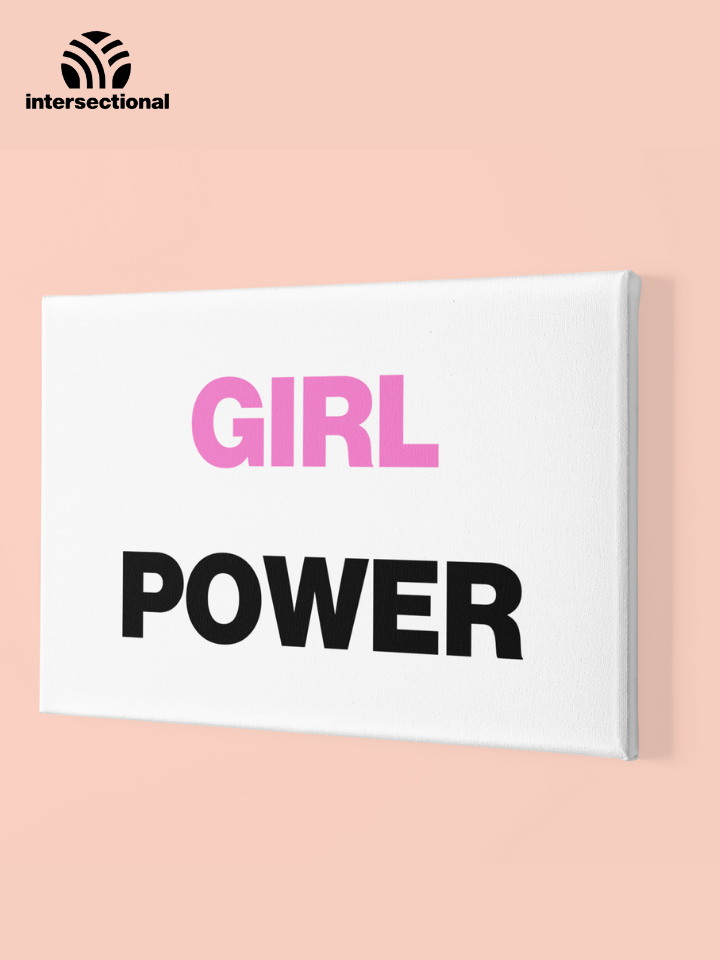Girl Power Premium Stretched Canvas