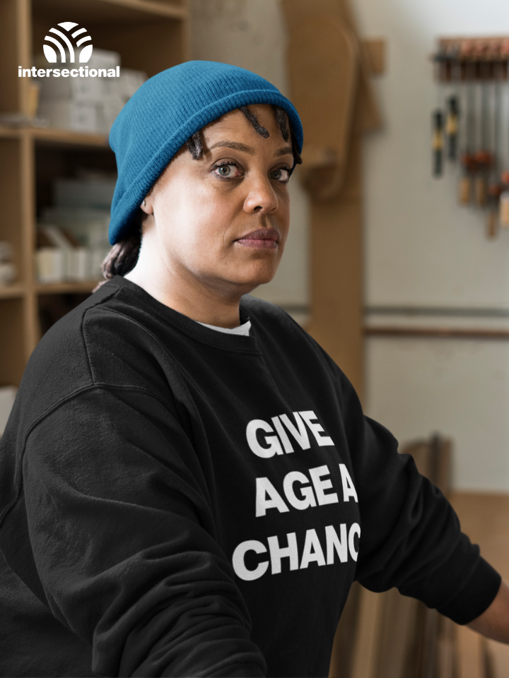 Give Age a Chance Organic Sweatshirt