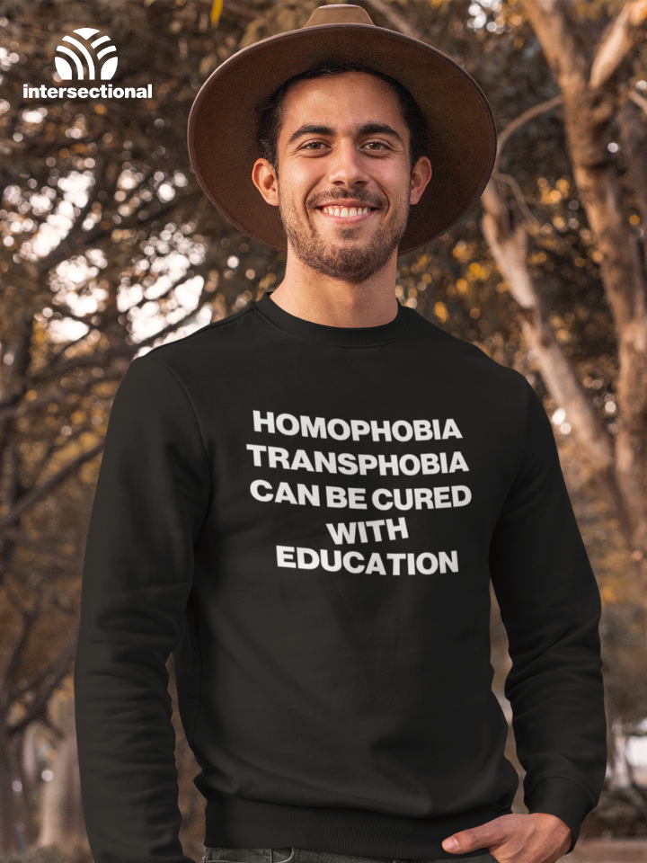 Cured With Education Organic Sweatshirt
