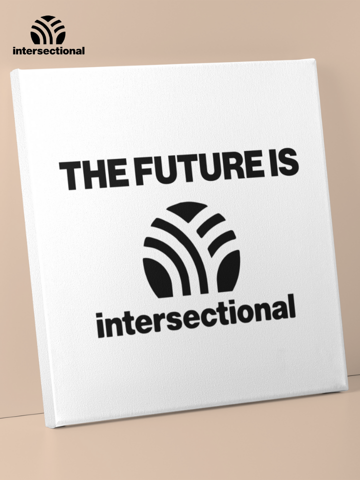 Intersectional Future Premium Stretched Canvas