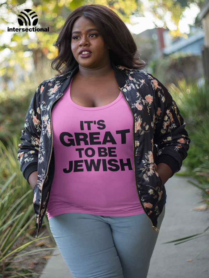 It's Great To Be Jewish Organic Women's T-Shirt