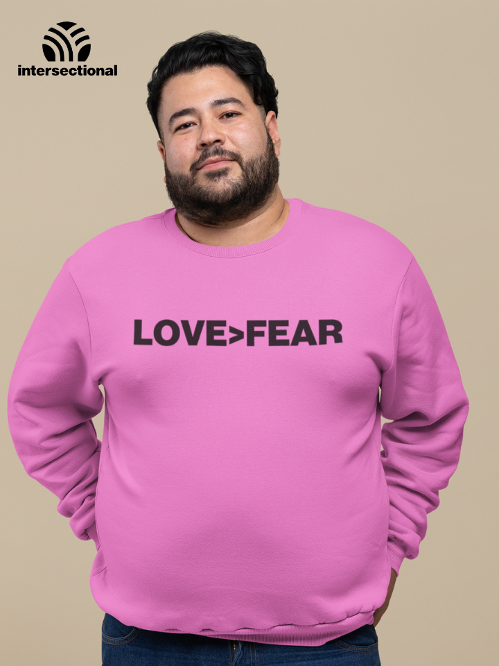 Love>Fear Classic Organic Sweatshirt