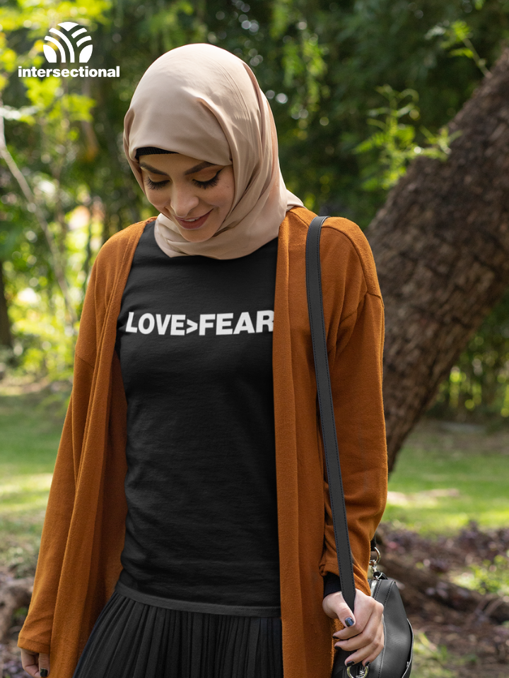 Love>Fear Organic Women's T-Shirt