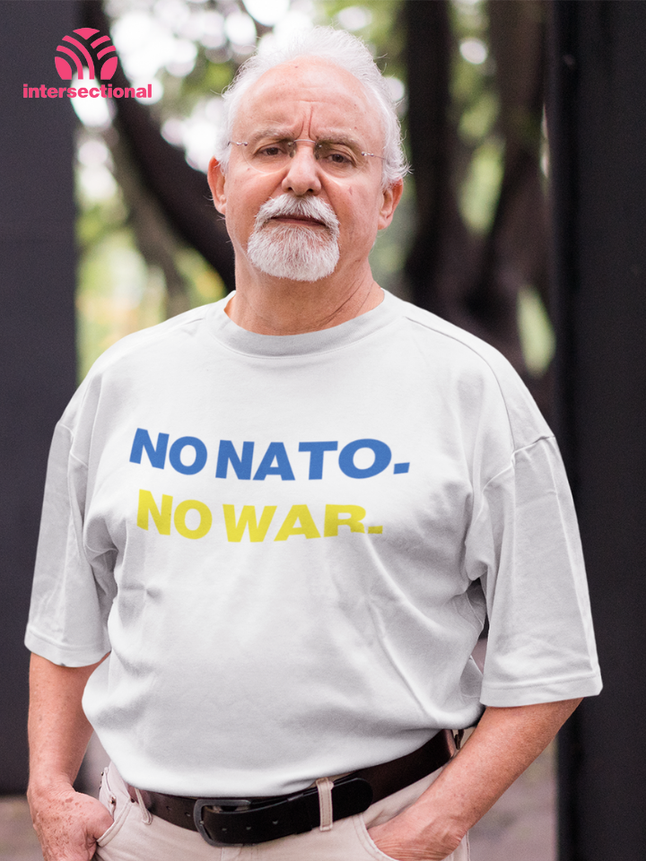 No Nato. No War. Organic T-Shirt