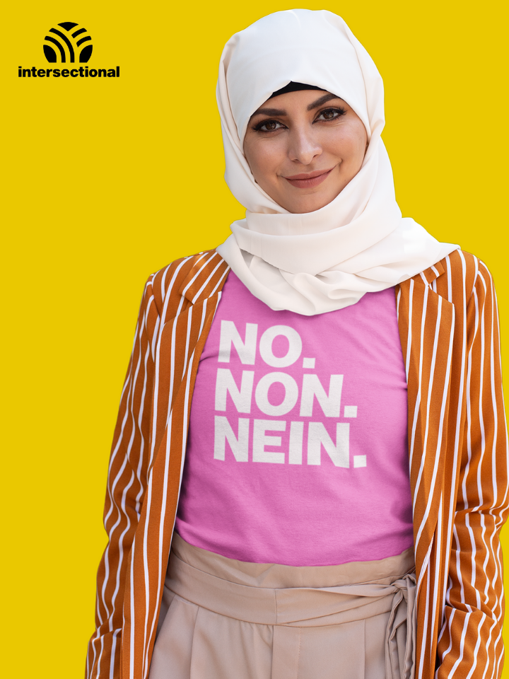 No. Non. Nein. Organic Women's T-Shirt