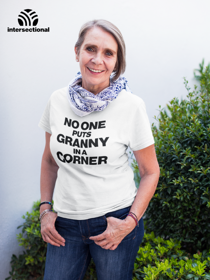 No One Puts Granny In a Corner Organic T-Shirt