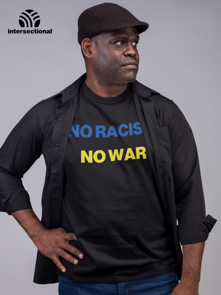 No Racism No War Organic T-Shirt