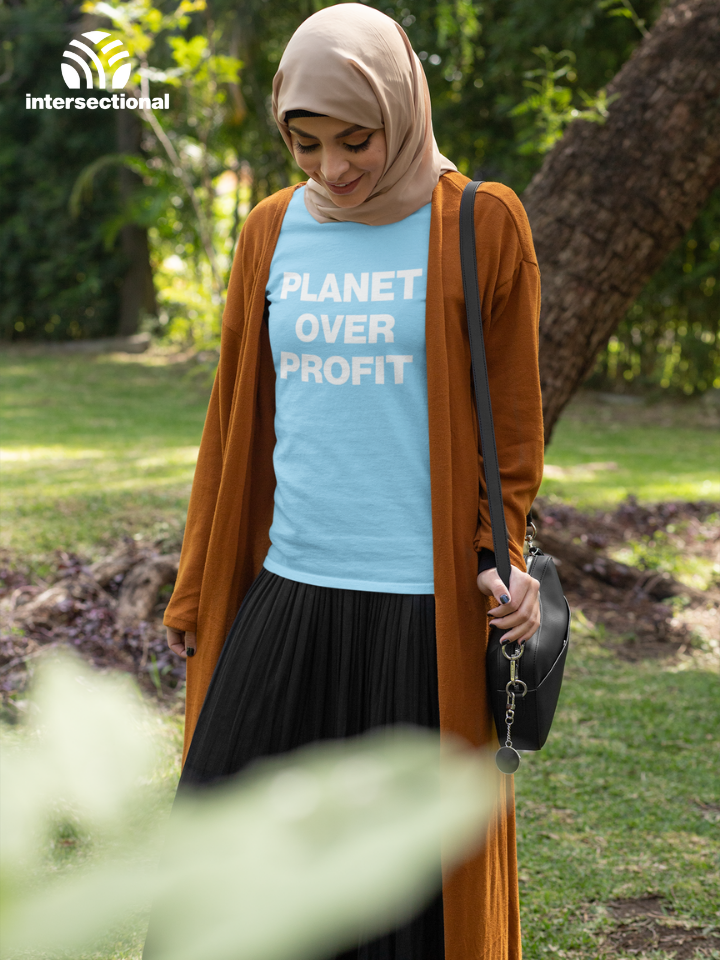 Planet Over Profit Organic Women's T-Shirt