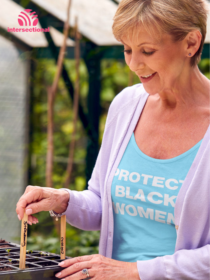 Protect Black Women Organic Women's T-Shirt