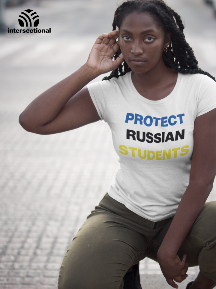 Protect Russian Students Organic Women's T-Shirt