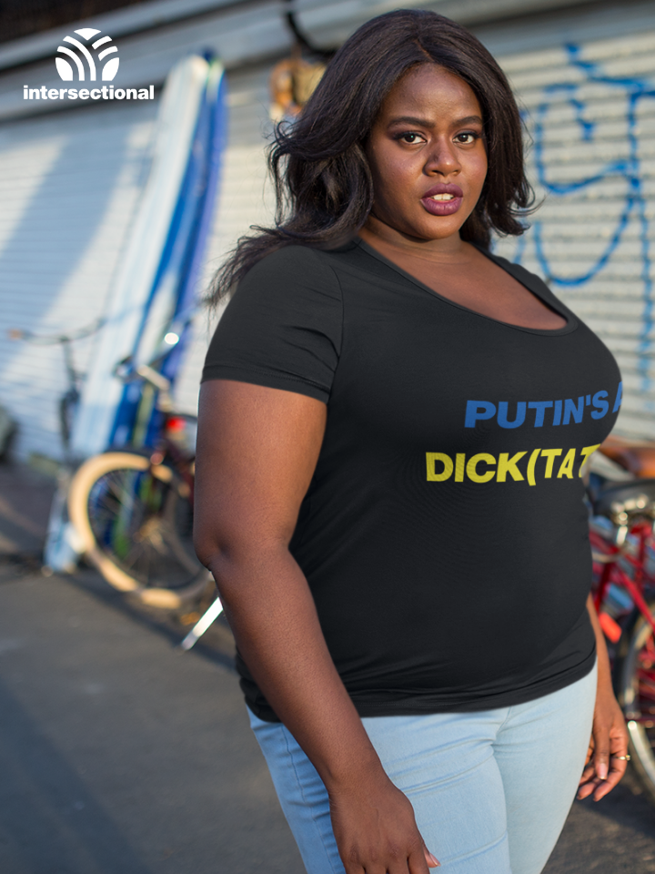 Putin's A Dick(tator) Organic Women's T-Shirt
