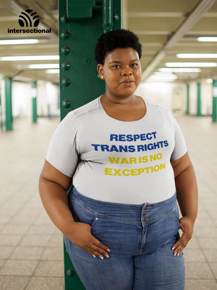 Respect Trans Rights Organic Women's T-Shirt