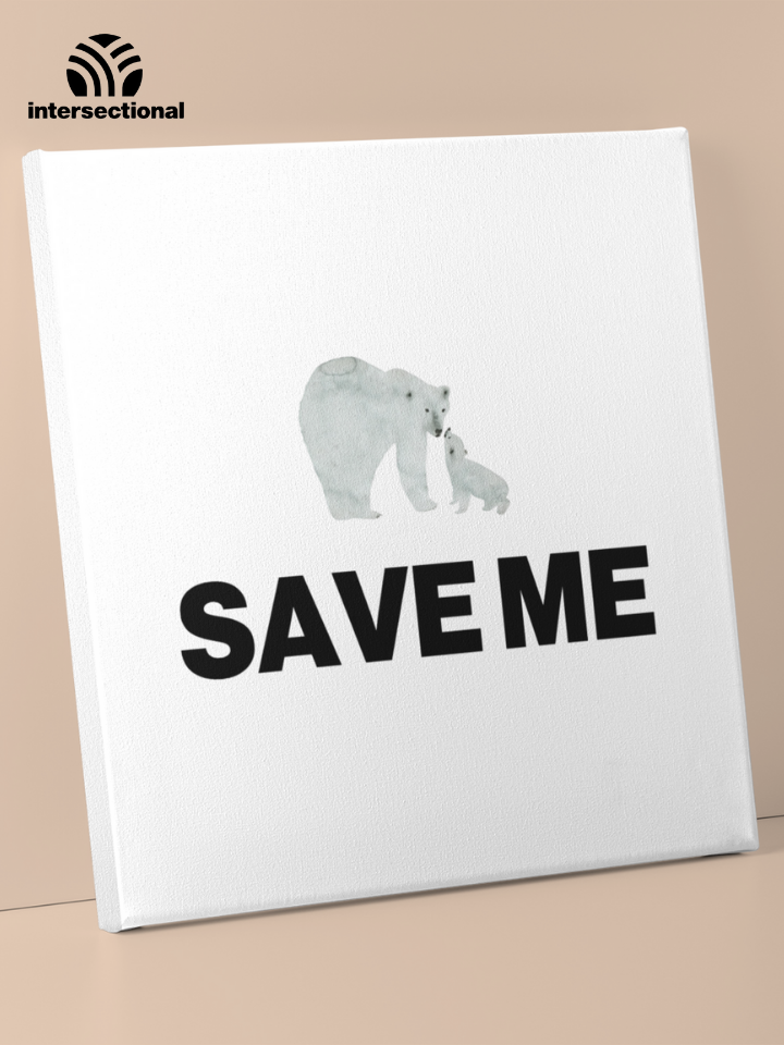 Save Me Premium Stretched Canvas