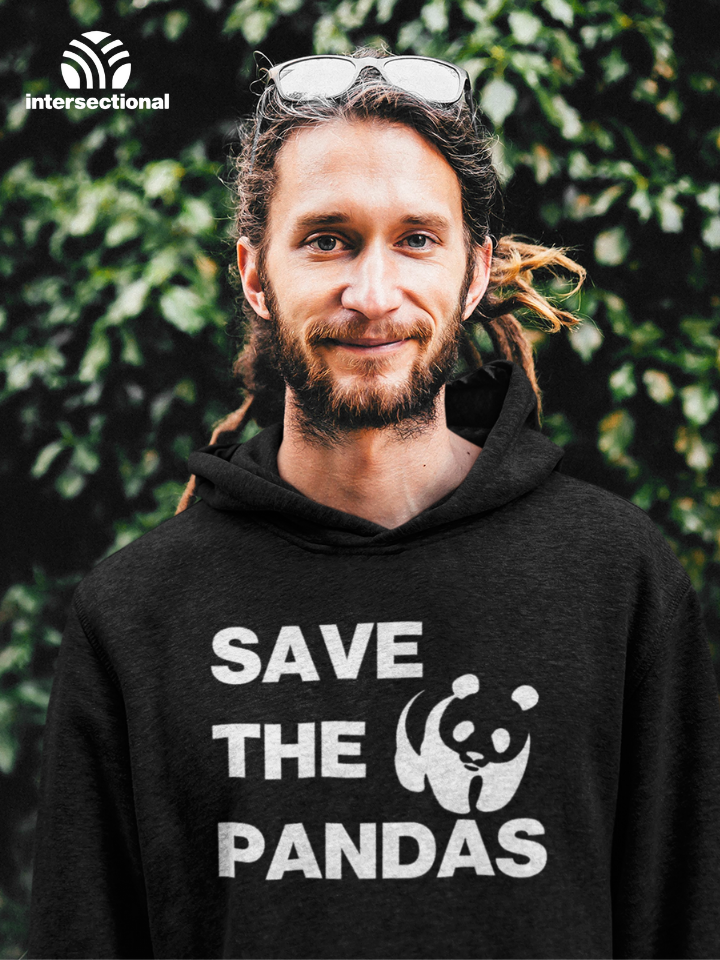 Save The Pandas Organic Hoodie